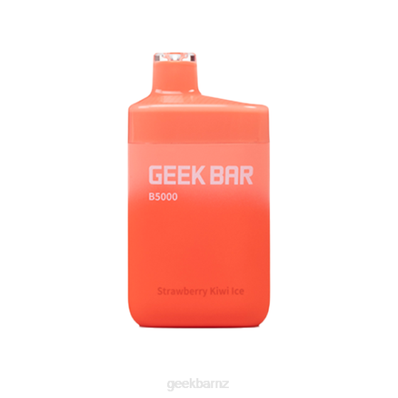 Geek Bar New Zealand Green - Geek Bar B5000 Disposable P20835 Strawberry Kiwi Ice