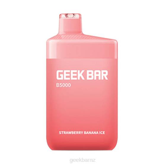 Geek Bar Price - Geek Bar B5000 Disposable P20834 Strawberry Banana Ice