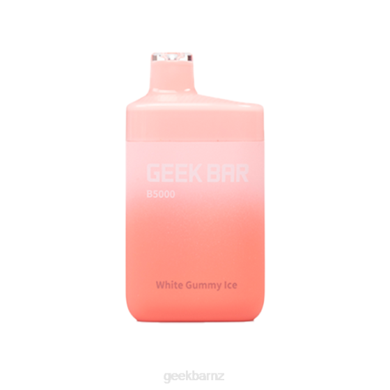 Geek Vape NZ - Geek Bar B5000 Disposable P20840 White Gummy Ice