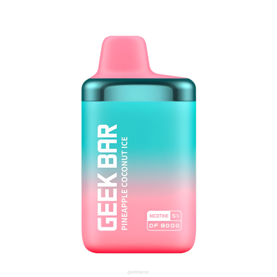 Geek Bar Flavors - Geek Bar DF8000 Disposable Vape P208183 Pineapple Coconut Ice
