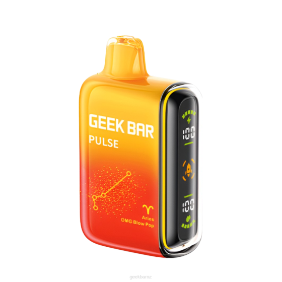 Geek Bar Flavors - Geek Bar Pulse 15K Disposable Vape P20843 Aries Omg Blow Pop
