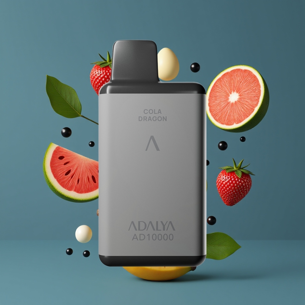 Adalya AD 10000 Puffs Disposable Vape Hawaii Space Gray USB-C 14ml 2% New Zealand Wholesale