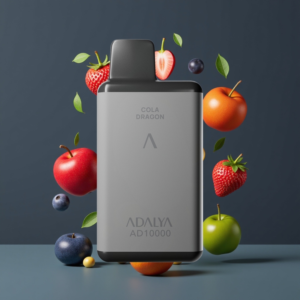 Adalya AD 10000 Puffs Disposable Vape Lady Killer Space Gray New Zealand Wholesale USB-C 14ml 2% 650mAh