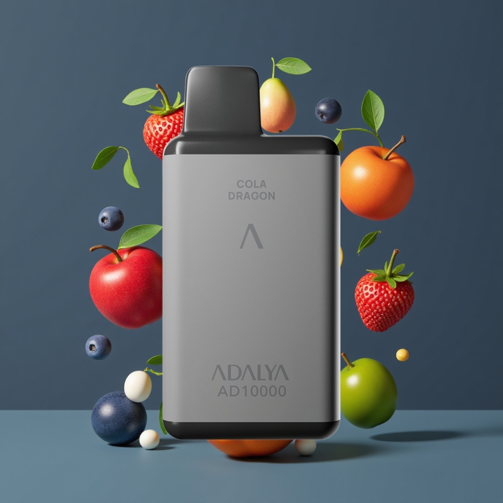 Adalya AD 10000 Puffs Disposable Vape Space Gray New Zealand Wholesale USB-C Rechargeable 14ml 2%