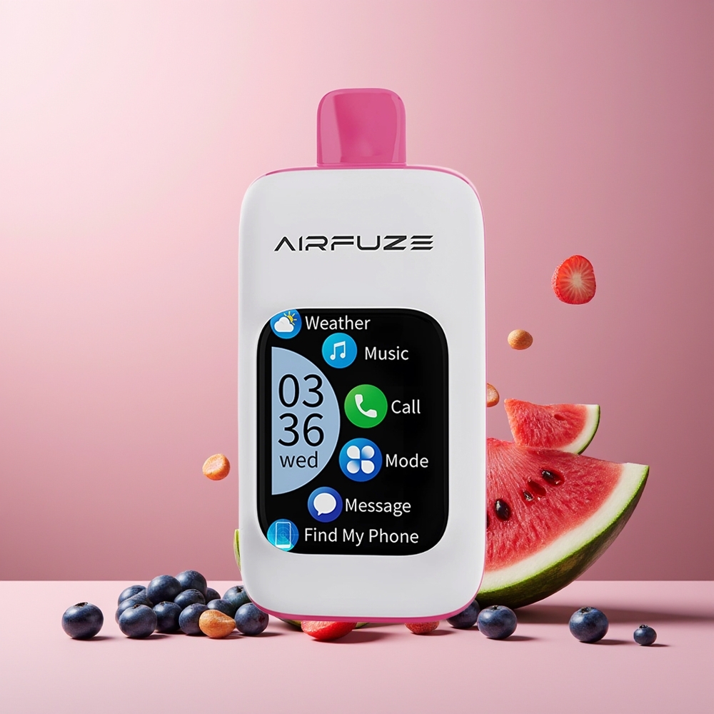AirFuze Smart Pro 40000 Puffs New Zealand Wholesale 900mAh Rechargeable 20ML 2%/5% Nicotine Blueberry Watermelon Disposable Vape