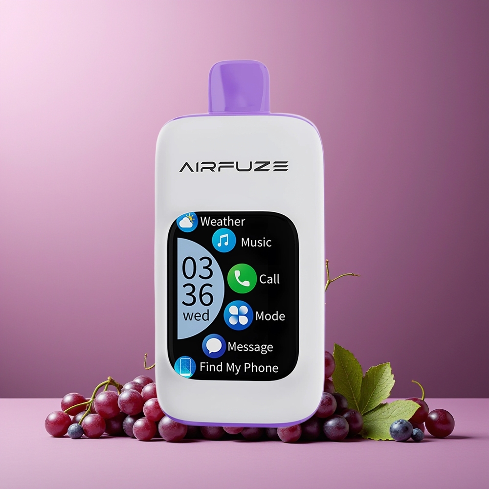 AirFuze Smart Pro 40000 Puffs Rechargeable 900mAh 20ML 2%/5% Nicotine Grape Burst New Zealand Wholesale