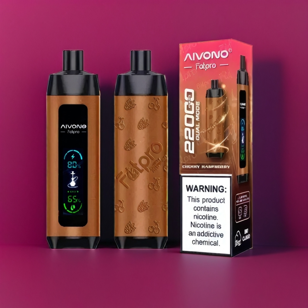 Aivono Aim Fatpro 22000 Puffs New Zealand Wholesale Cherry Raspberry