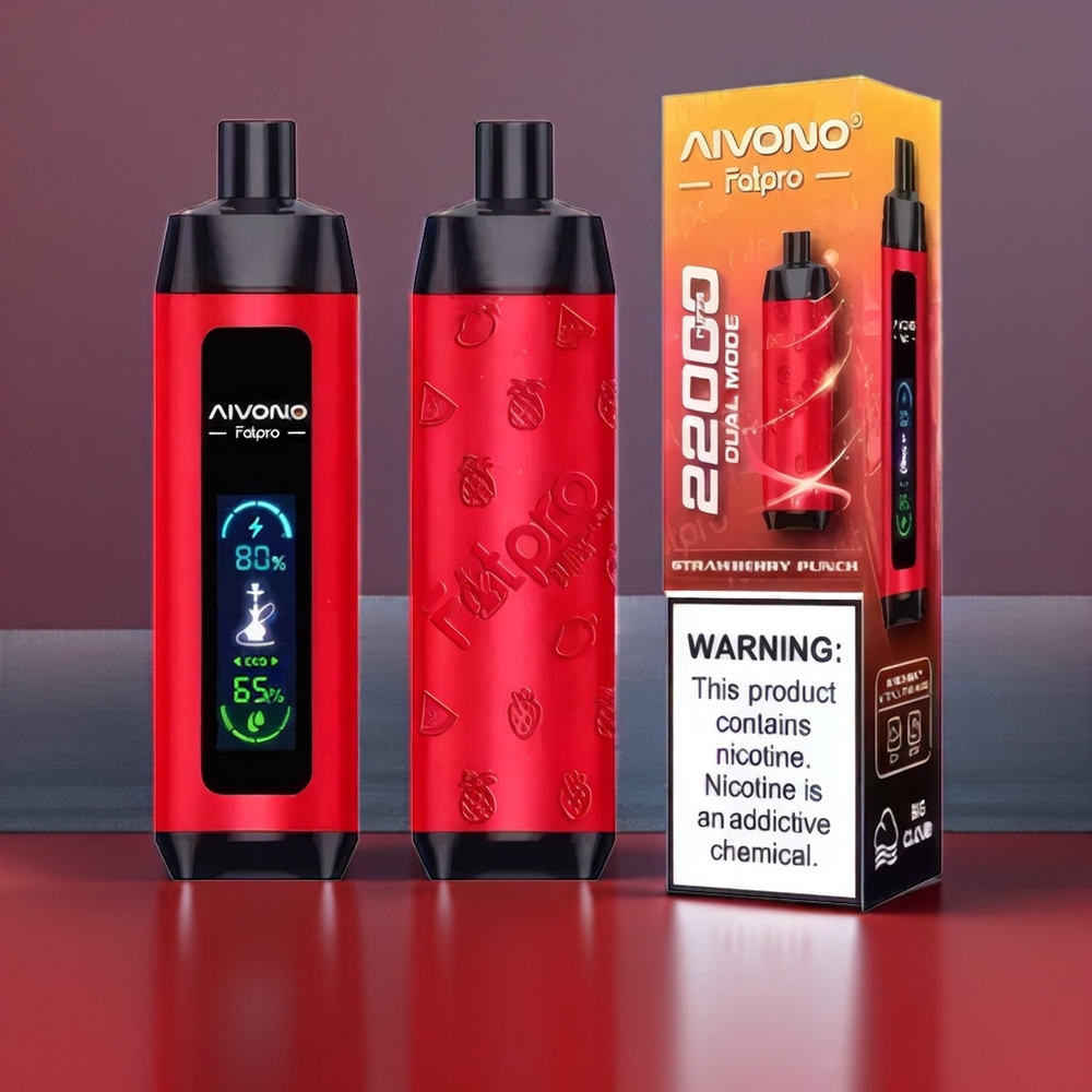 Aivono Aim Fatpro 22000 Puffs New Zealand Wholesale Strawberry Punch Vape