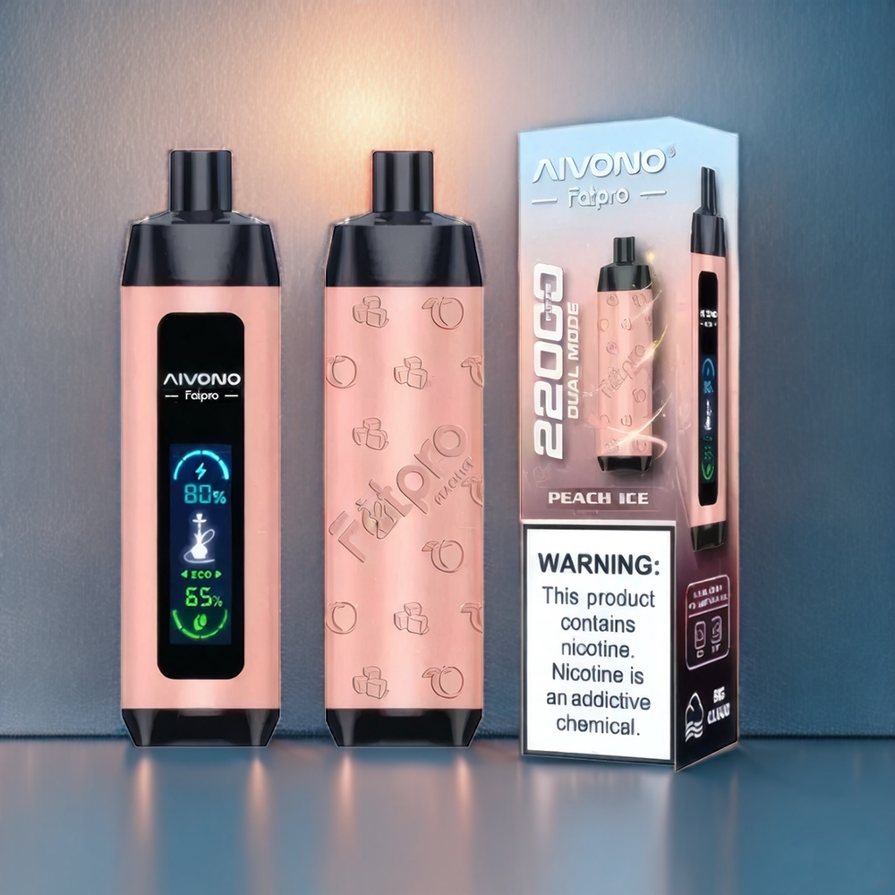 Aivono Aim Fatpro 22000 Puffs Peach Ice New Zealand Wholesale