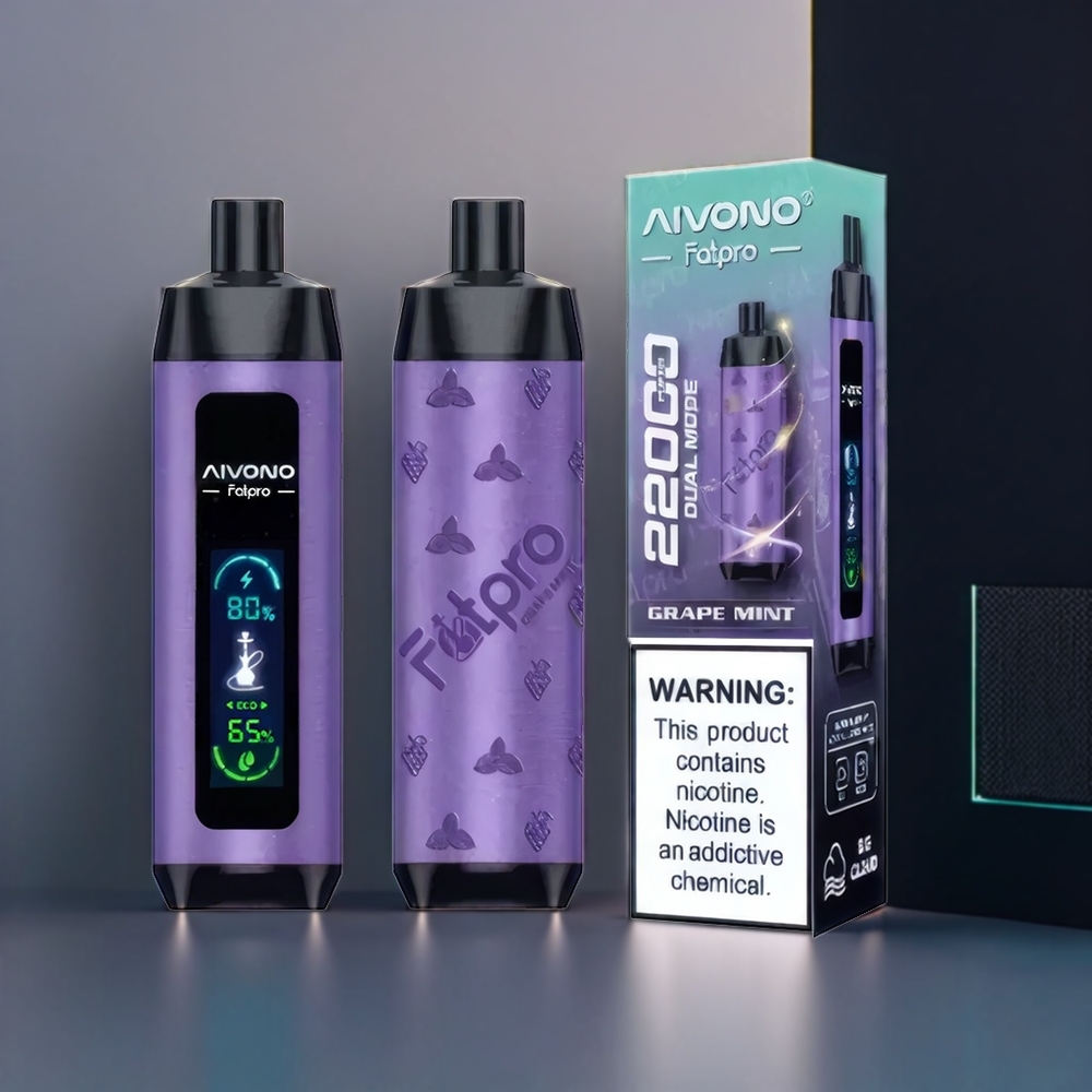 Aivono Aim Fatpro New Zealand Wholesale Grape Mint 22000 Puffs