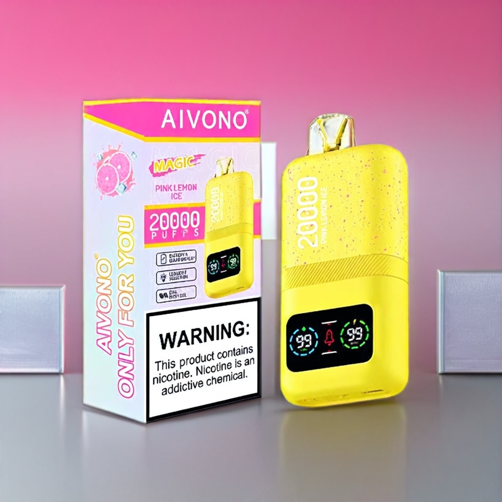 Aivono Aim Magic New Zealand Wholesale 20000 Puffs Pink Lemon Ice