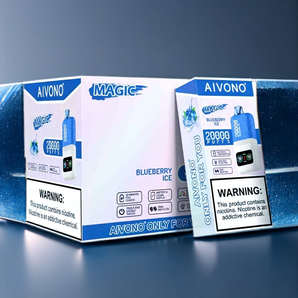 Aivono Aim Magic New Zealand Wholesale Blueberry Ice 20000 Puffs