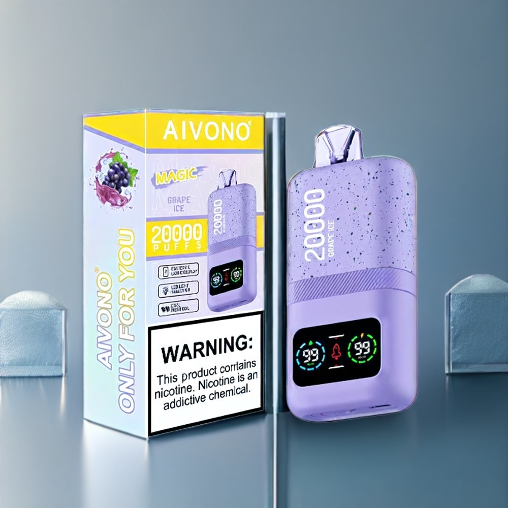 Aivono Aim Magic New Zealand Wholesale Grape Ice 20000 Puffs