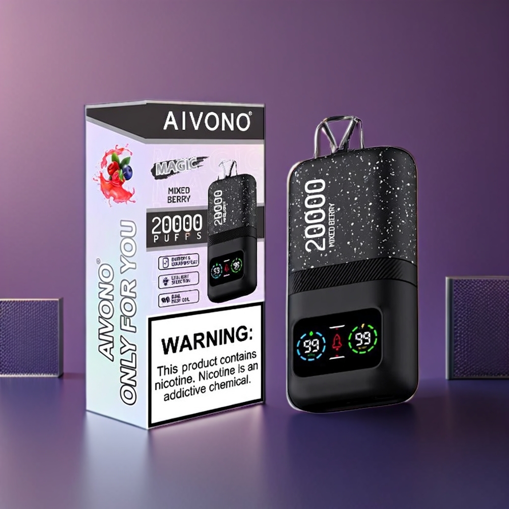 Aivono Aim Magic New Zealand Wholesale Mixed Berry 20000 Puffs