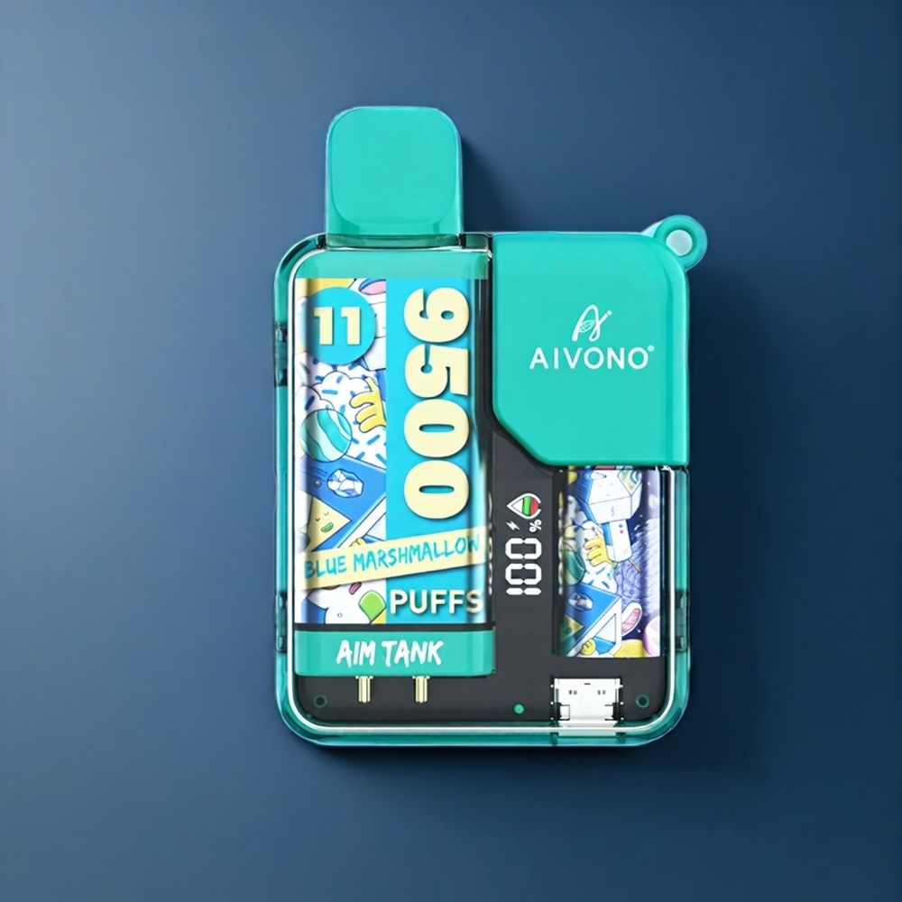 Aivono Aim Tank 9500 Puffs New Zealand Wholesale Blue Marshmallow Vape