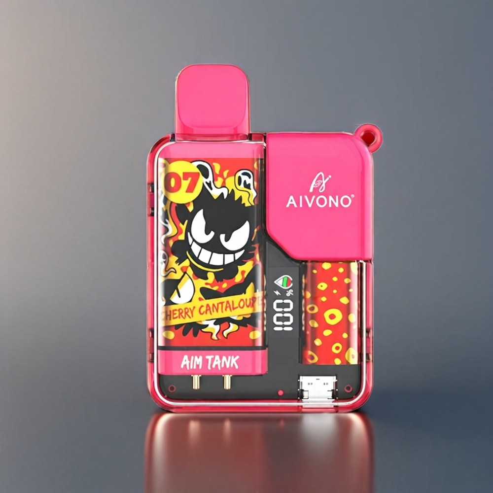 Aivono Aim Tank 9500 Puffs New Zealand Wholesale Cherry Cantaloupe Vape