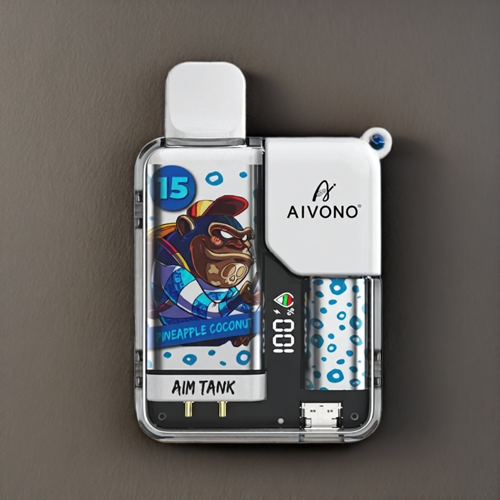 Aivono Aim Tank 9500 Puffs New Zealand Wholesale Pineapple Coconut Vape