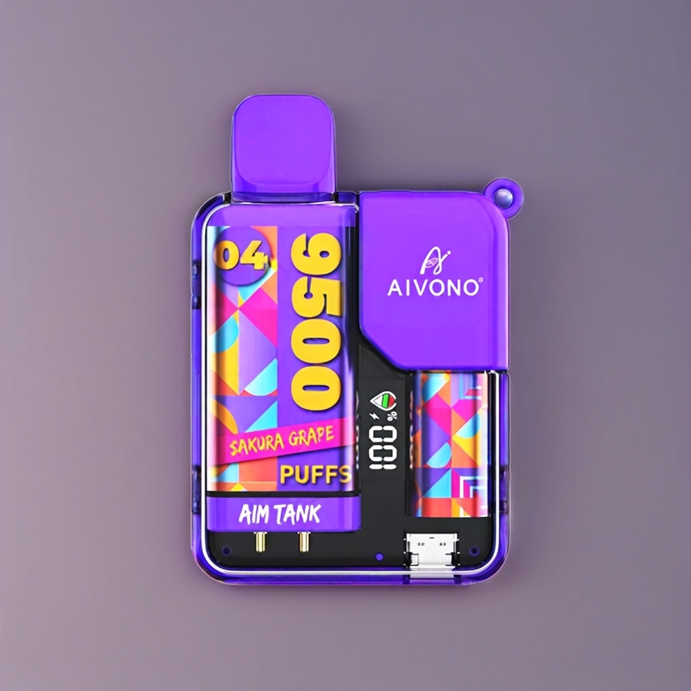Aivono Aim Tank 9500 Puffs New Zealand Wholesale Sakura Grape