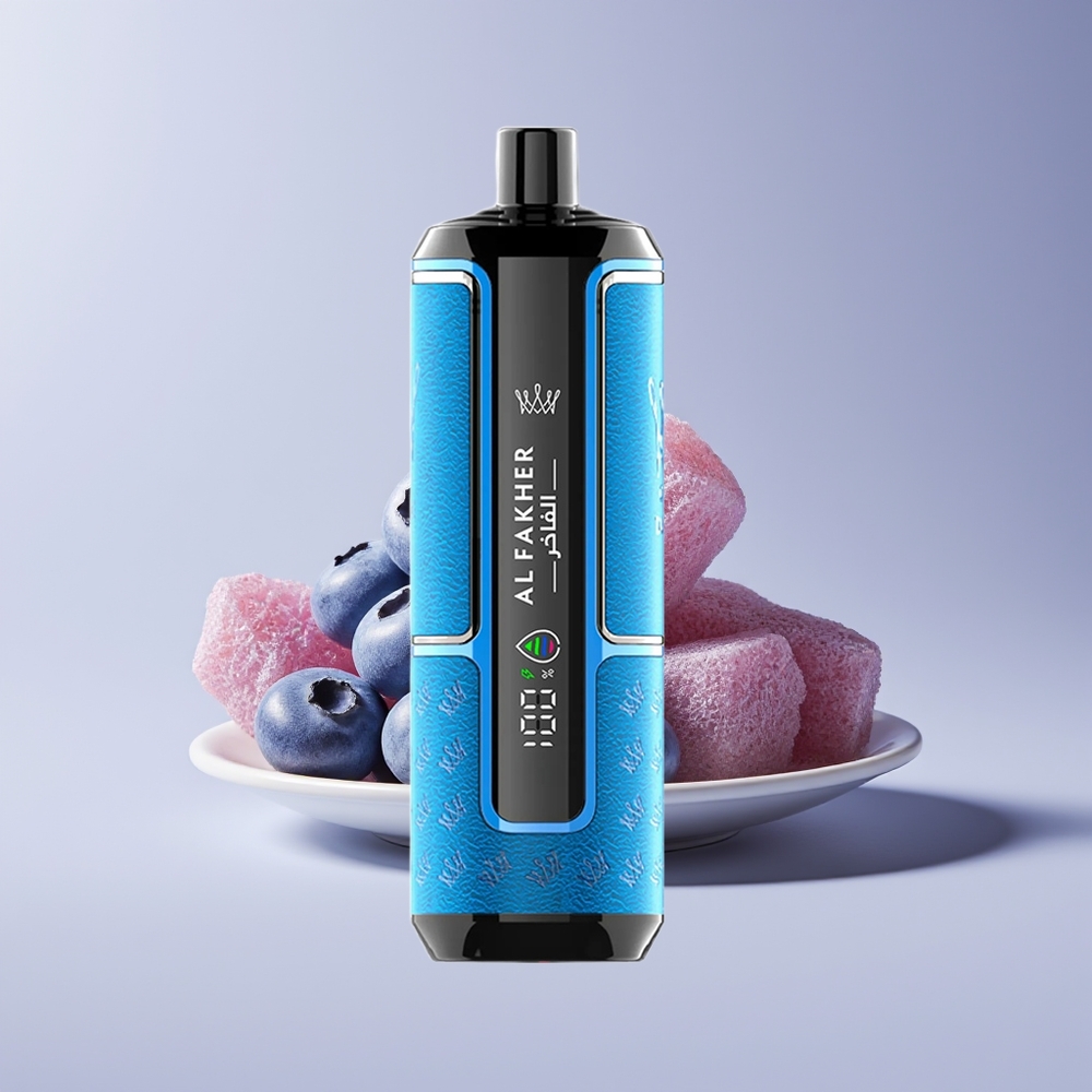 Al Fakher Crown Bar 15K Hypermax 22ml 600mAh Type-C 20mg DTL New Zealand Wholesale Blueberry Gum