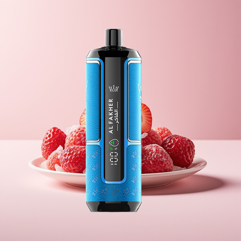 Al Fakher Crown Bar 15K Hypermax New Zealand Wholesale 22ml 600mAh Berry Ice Disposable Vape Kit