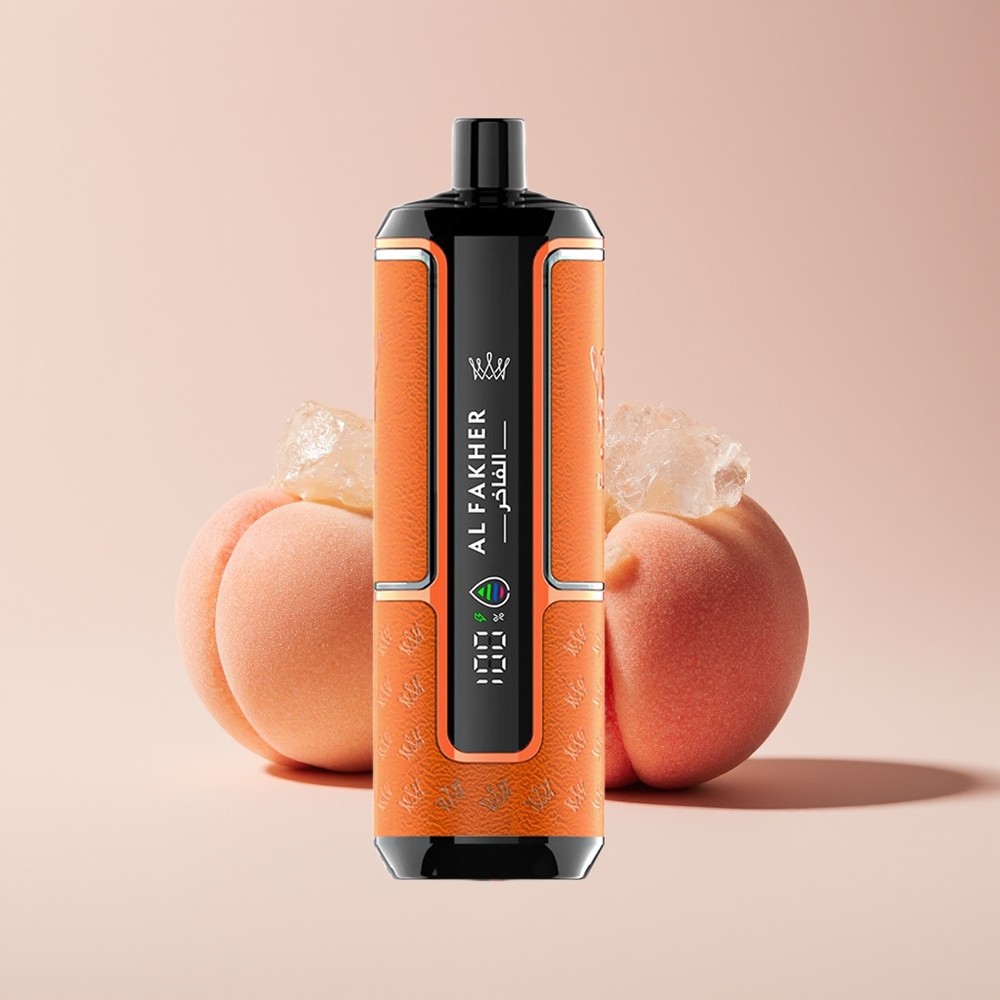 Al Fakher Crown Bar 15K Hypermax New Zealand Wholesale 22ml 600mAh DTL 20mg Peach Ice Disposable Vape Kit