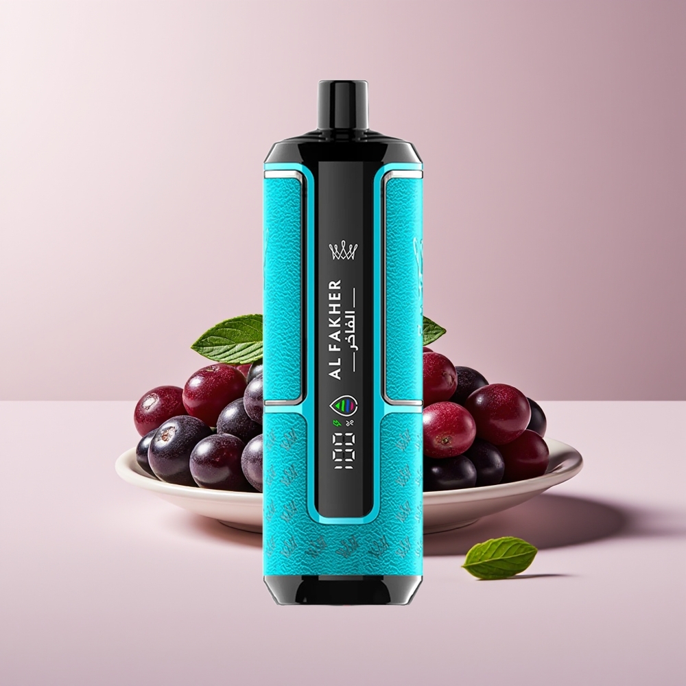 Al Fakher Crown Bar 15K Hypermax New Zealand Wholesale 22ml 600mAh Type-C 15000 Puffs DTL 20mg Blackcurrant Mint Disposable Vape