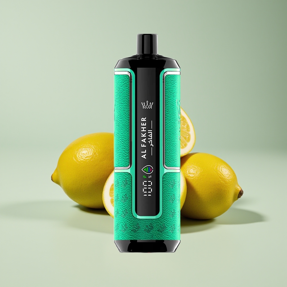 Al Fakher Crown Bar 15K Hypermax New Zealand Wholesale 22ml 600mAh Type-C 20mg Lemon Lime Disposable Vape Kit