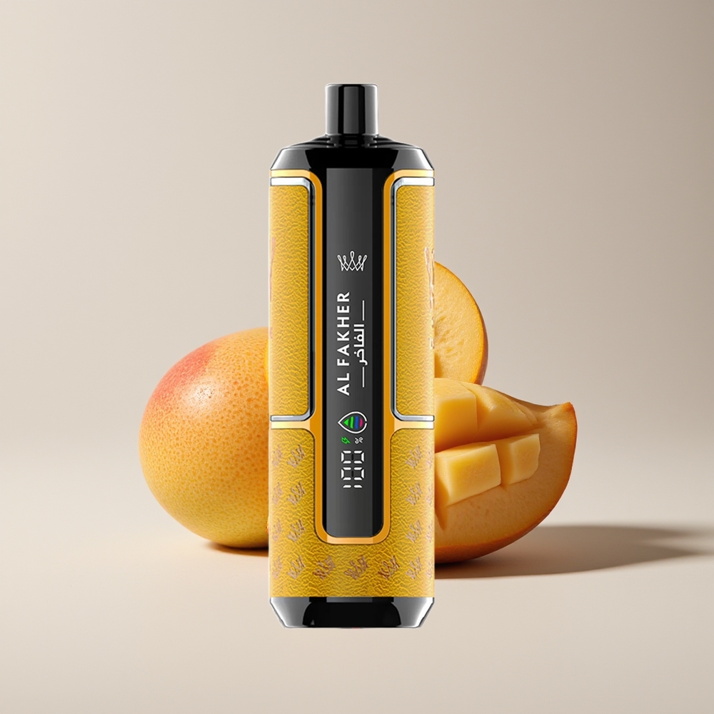 Al Fakher Crown Bar New Zealand Wholesale 15K Hypermax Disposable Vape 22ml 600mAh Type-C Mango Ice