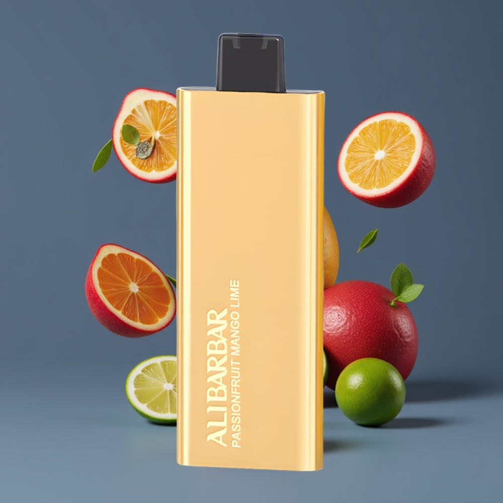 Alibarbar Pandora 7000 Puffs 17ml Disposable Vape Passionfruit Mango Lime New Zealand Wholesale