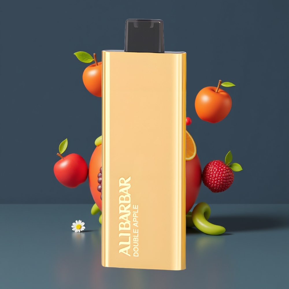 Alibarbar Pandora 7000 Puffs 17ml Double Apple Disposable Vape New Zealand Wholesale