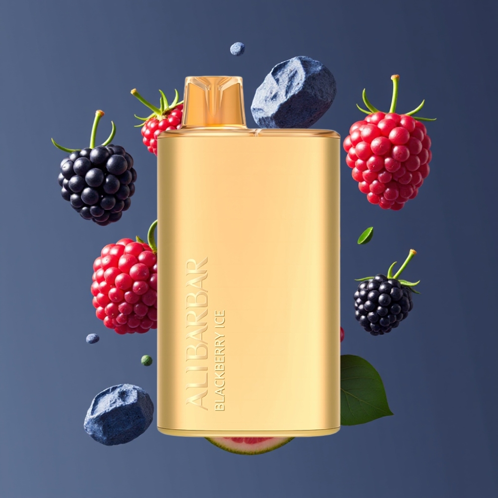Alibarbar Rich 8000 Puffs 20ml 2000mAh Disposable Vape Blackberry Ice New Zealand Wholesale
