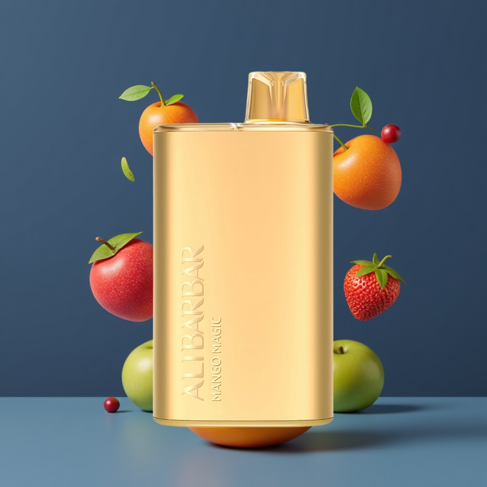 Alibarbar Rich 8000 Puffs 20ml 2000mAh Mango Magic Disposable Vape New Zealand Wholesale
