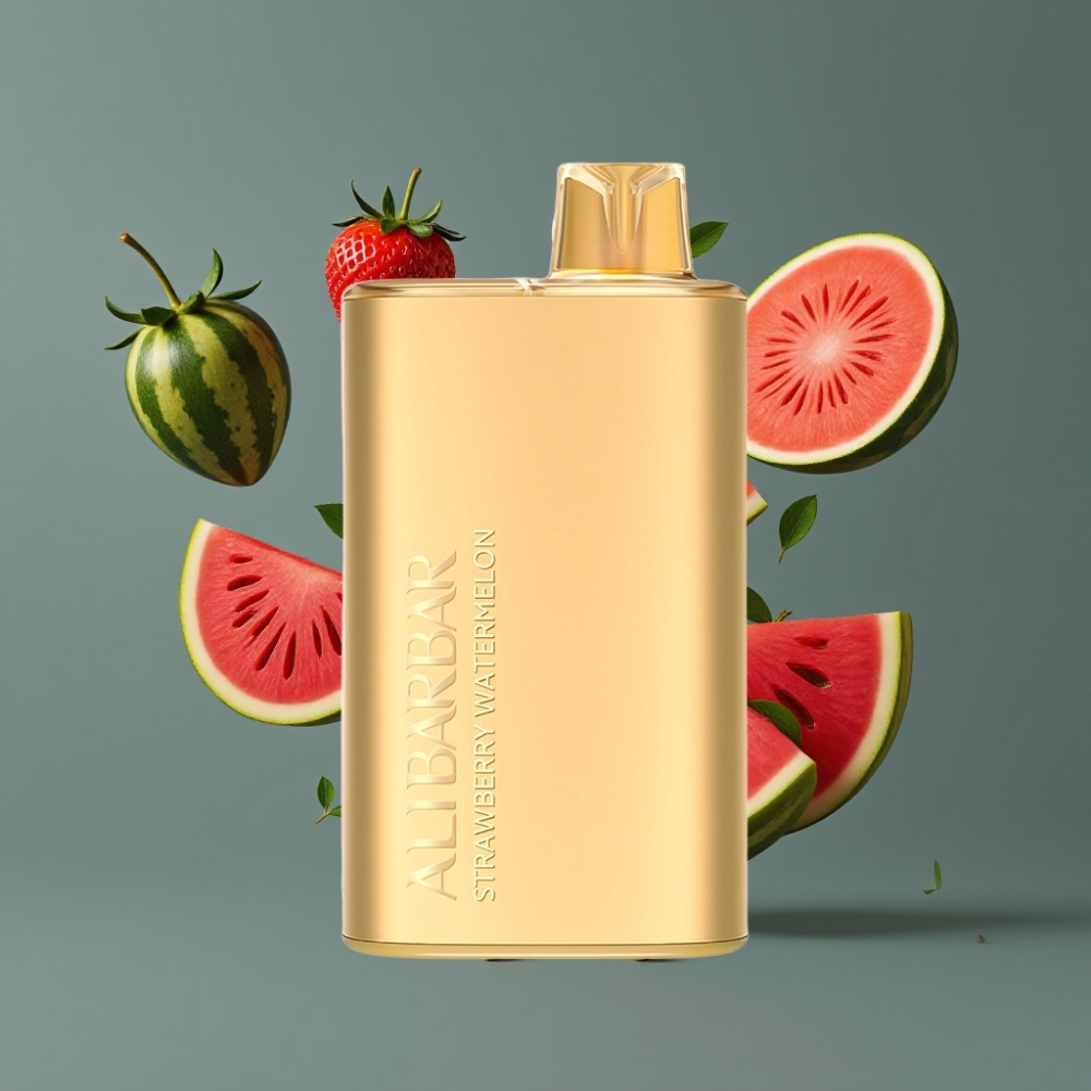 Alibarbar Rich 8000 Puffs Disposable Vape Strawberry Watermelon 20ml 2000mAh NZ Wholesale
