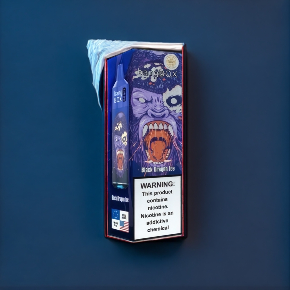 Bang Box 12000 Puffs New Zealand Wholesale Black Dragon Ice