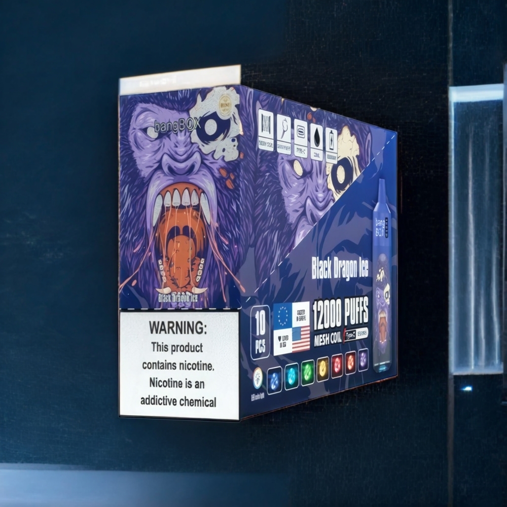 Bang Box 12000 Puffs New Zealand Wholesale Black Dragon Ice