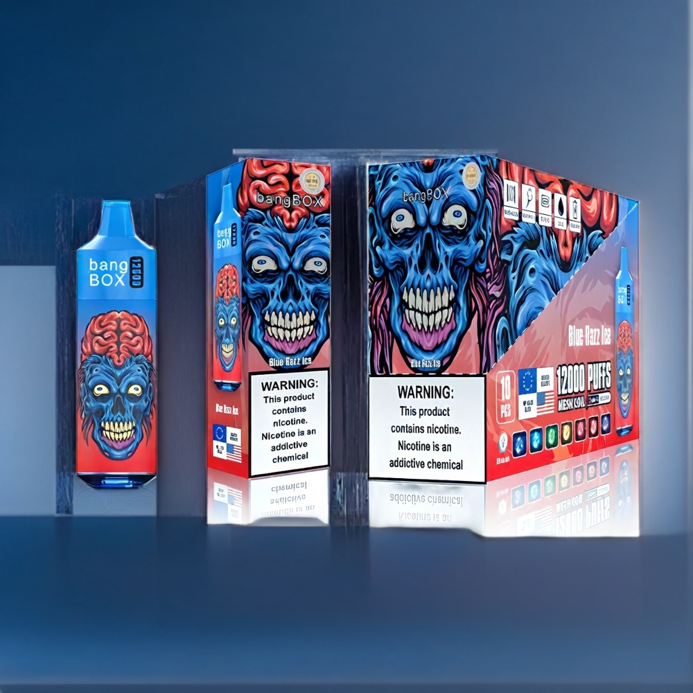 Bang Box 12000 Puffs New Zealand Wholesale Blue Razz Ice