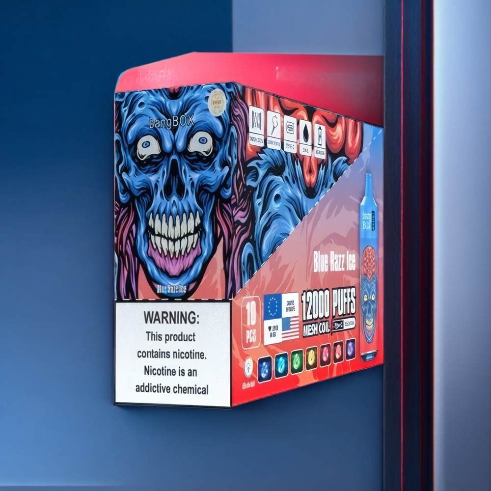 Bang Box 12000 Puffs New Zealand Wholesale Blue Razz Ice