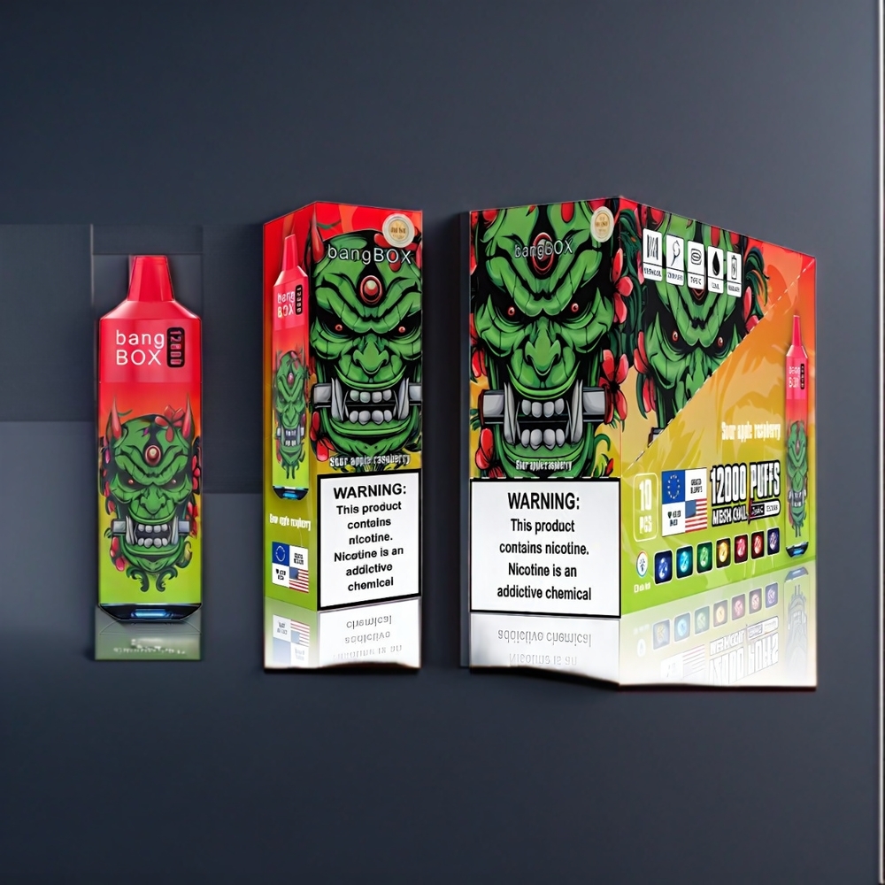 Bang Box 12000 Puffs New Zealand Wholesale Sour Apple Raspberry Vape