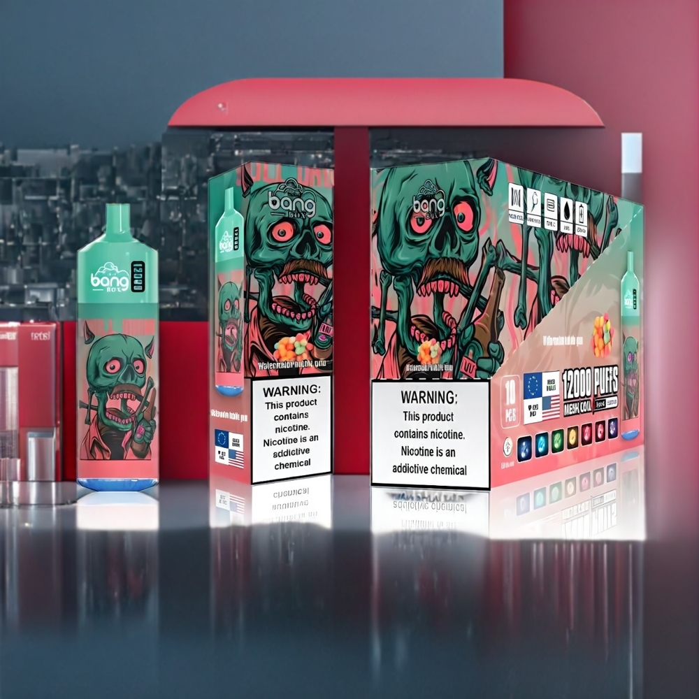 Bang Box 12000 Puffs New Zealand Wholesale Watermelon Bubble Gum Vape