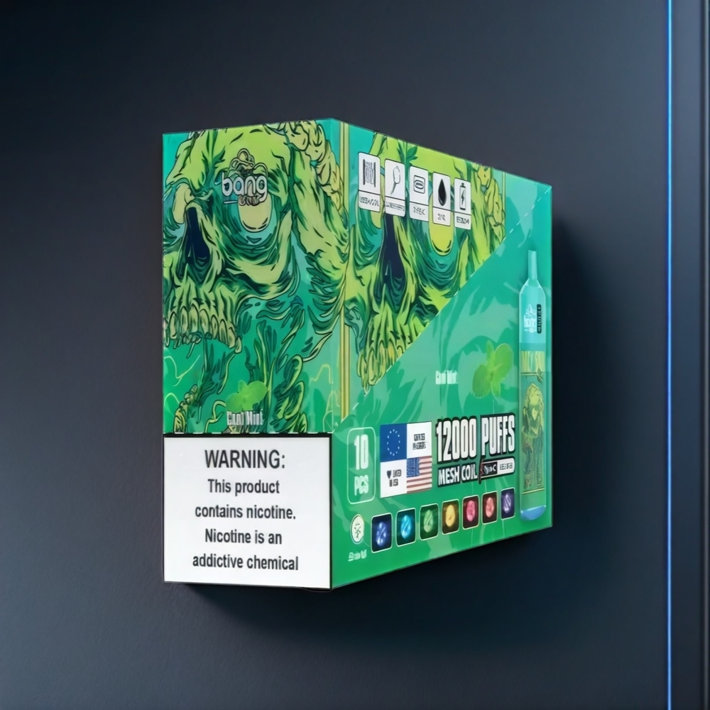 Bang Box New Zealand Wholesale 12000 Puffs Cool Mint Vape