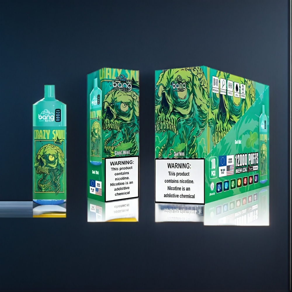 Bang Box New Zealand Wholesale 12000 Puffs Cool Mint Vape