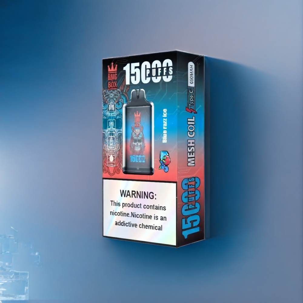Bang Box 15000 Puffs New Zealand Wholesale Blue Razz Ice