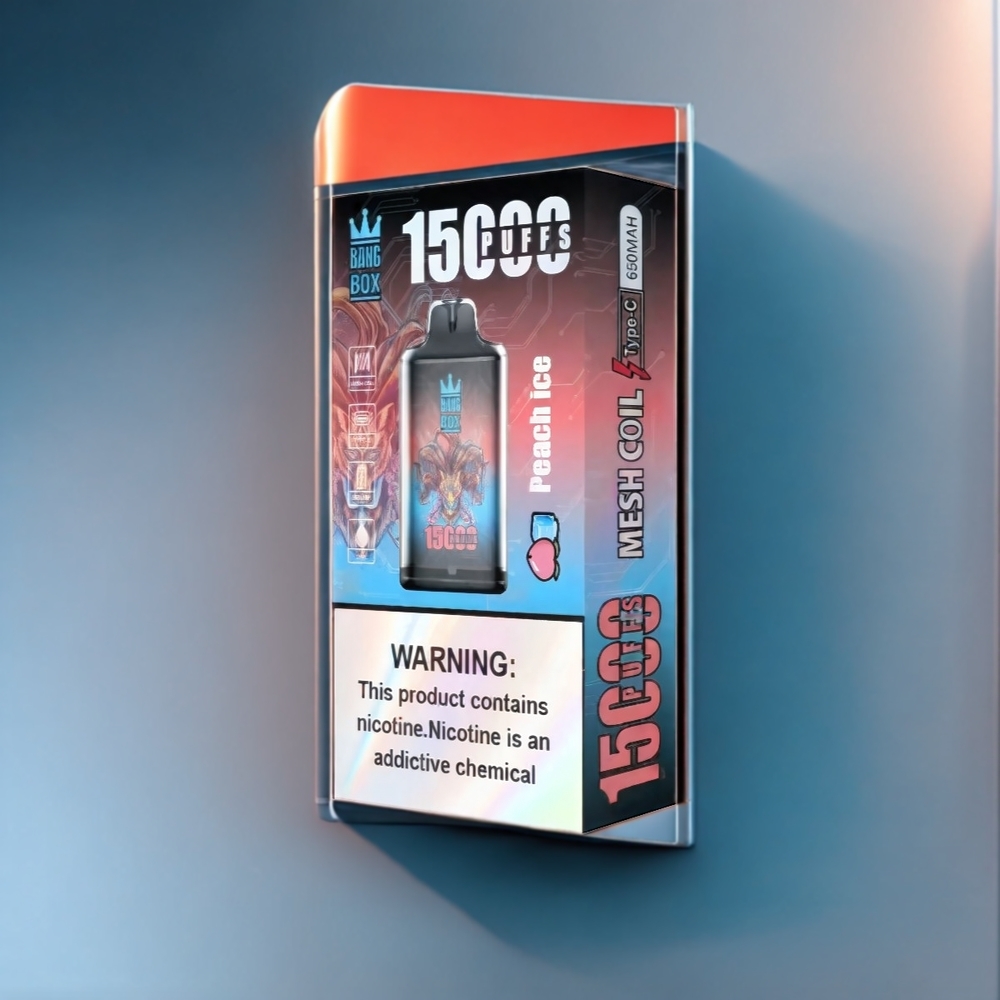 Bang Box 15000 Puffs New Zealand Wholesale Peach Ice Vape