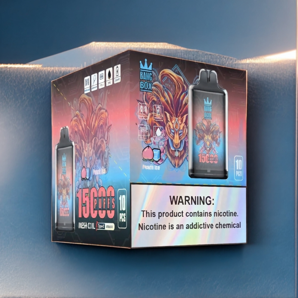 Bang Box 15000 Puffs New Zealand Wholesale Peach Ice Vape