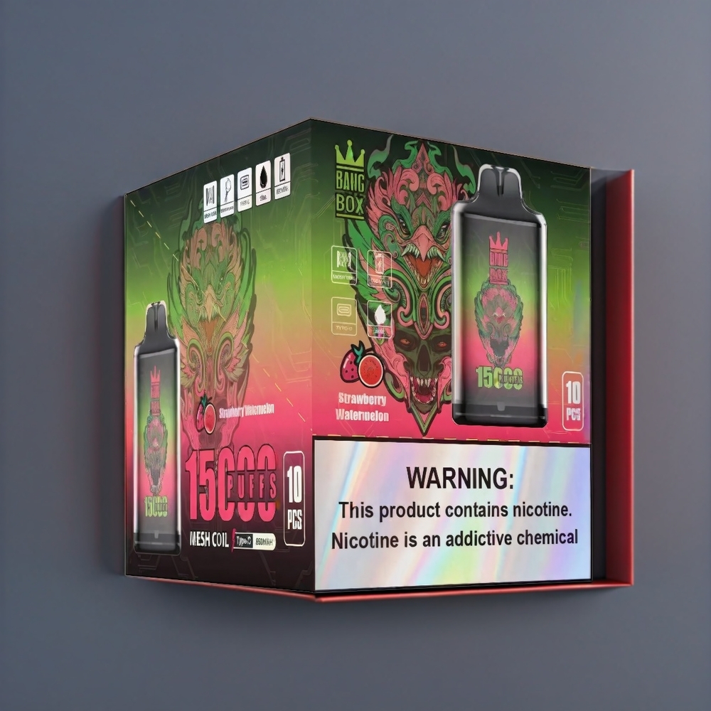 Bang Box 15000 Puffs New Zealand Wholesale Strawberry Watermelon Vape