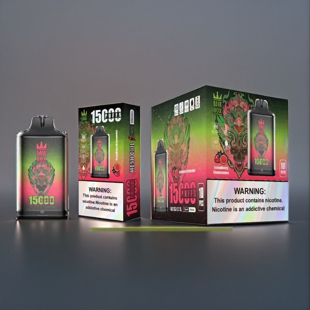 Bang Box 15000 Puffs New Zealand Wholesale Strawberry Watermelon Vape