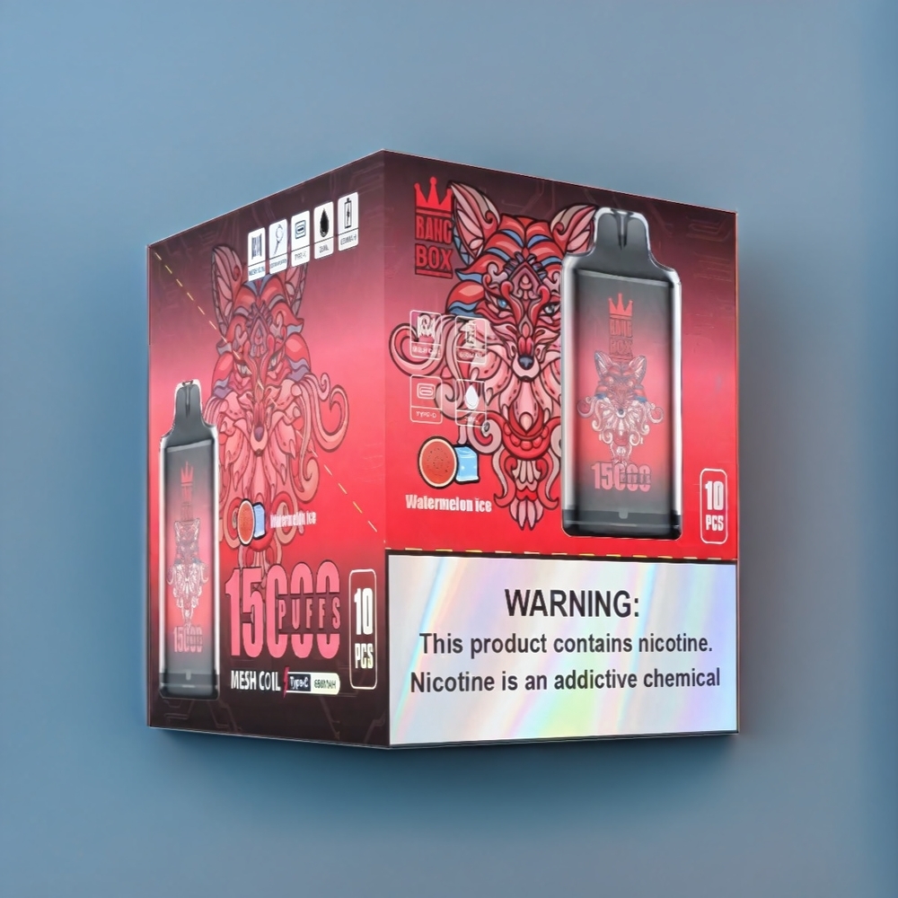 Bang Box 15000 Puffs New Zealand Wholesale Watermelon Ice