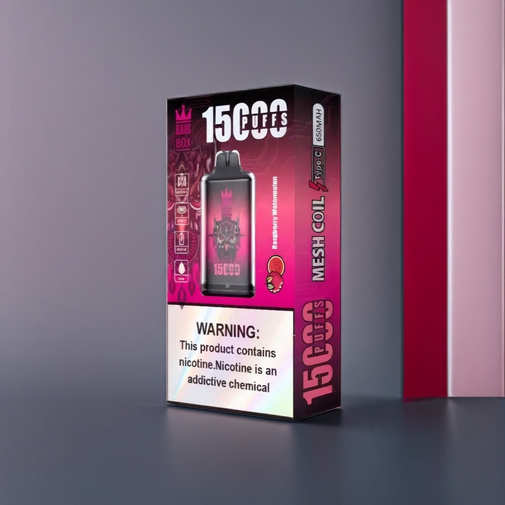 Bang Box New Zealand Wholesale 15000 Puffs Raspberry Watermelon Vape