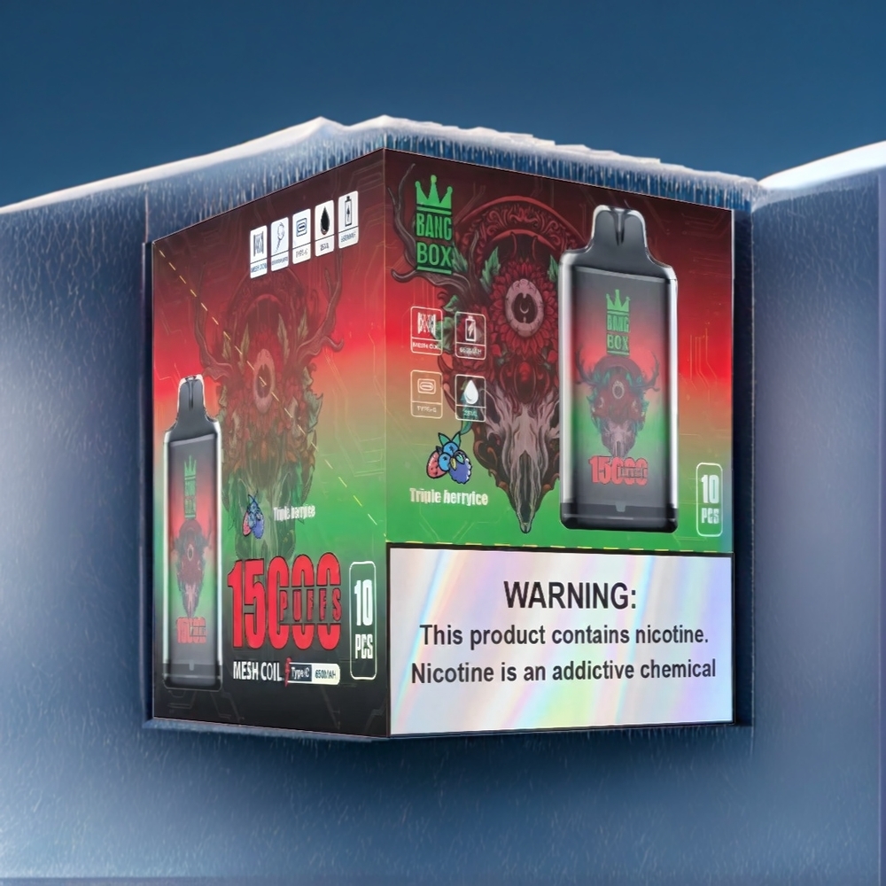Bang Box New Zealand Wholesale 15000 Puffs Triple Berry Ice
