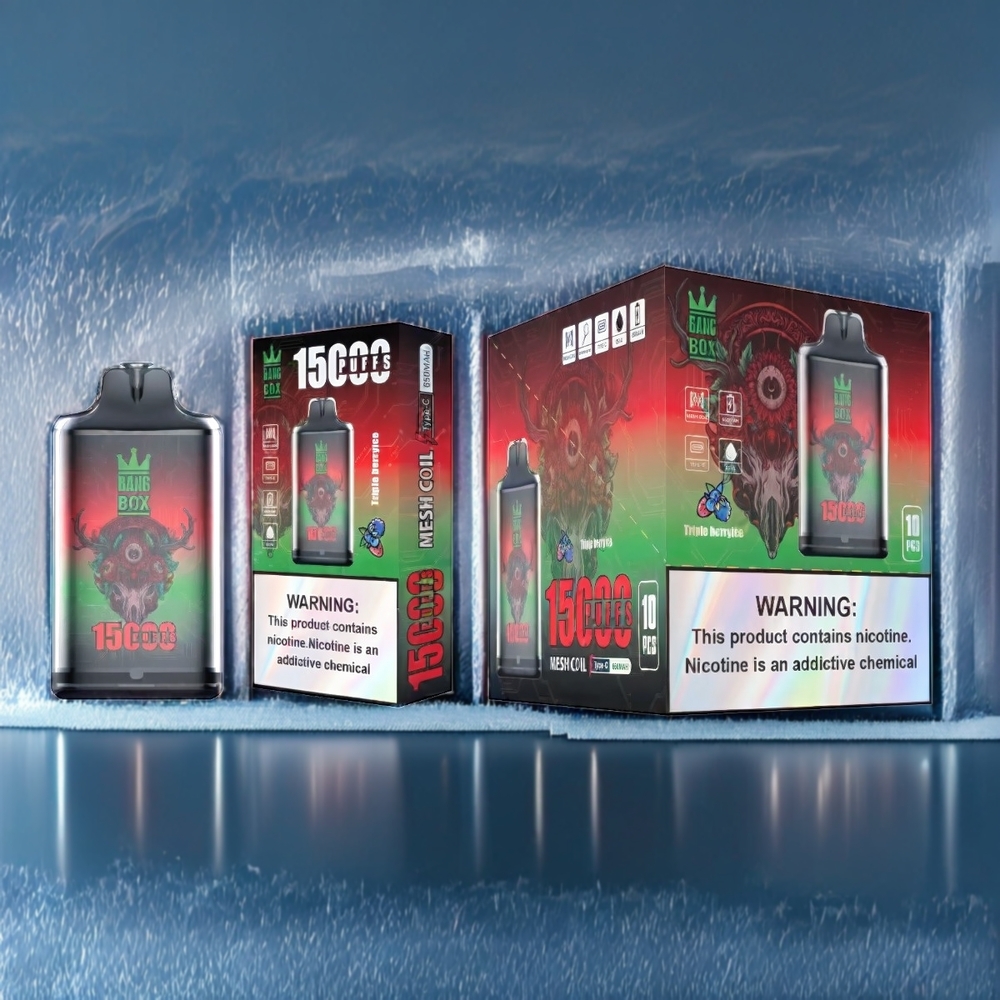 Bang Box New Zealand Wholesale 15000 Puffs Triple Berry Ice